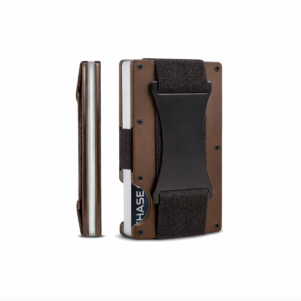 Portefeuille fin anti-RFID | Design EDC minimaliste