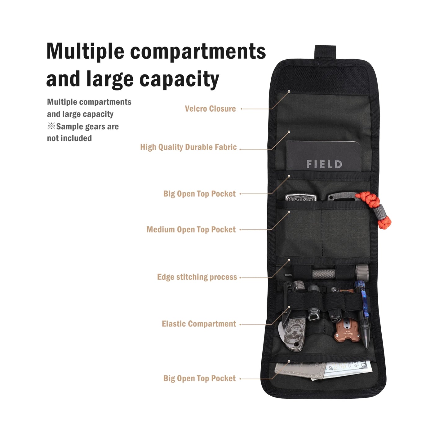 Viperade - VE12 MOLLE Admin EDC Tool Pouch
