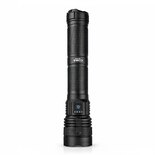 Coba CB X-119 Rechargeable LED Flashlight | Long-Range Outdoor Torch
