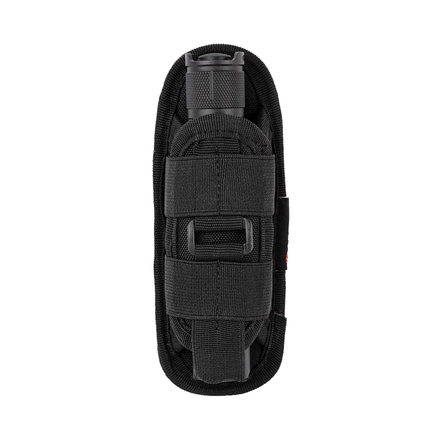 Tactical Flashlight Holster – 360° Rotatable Duty Belt Pouch