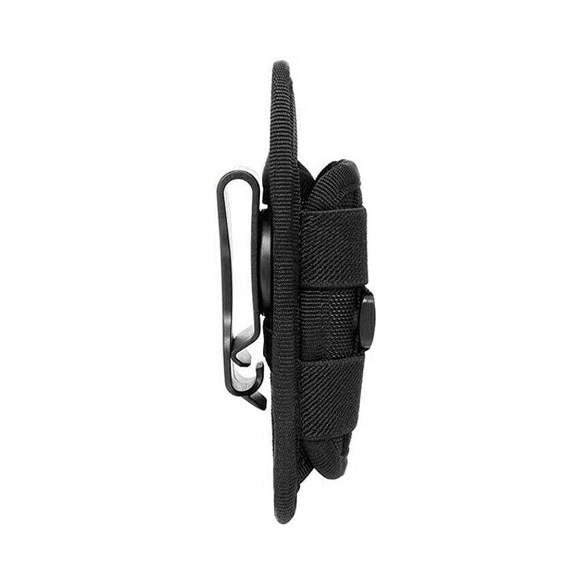 Tactical Flashlight Holster – 360° Rotatable Duty Belt Pouch