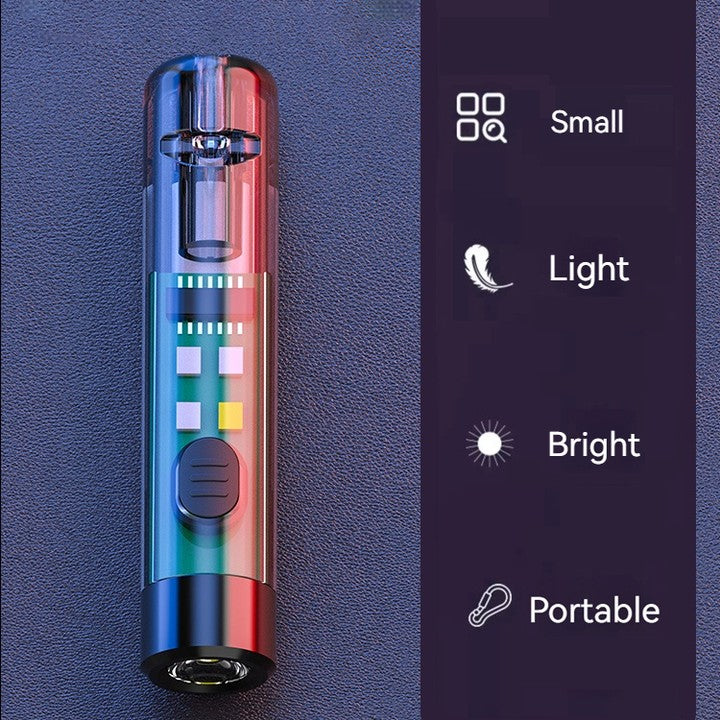 Mini-Keychain-Flashlight-with-Whistle-Multi-Mode-Rechargeable-EDC-Light-3