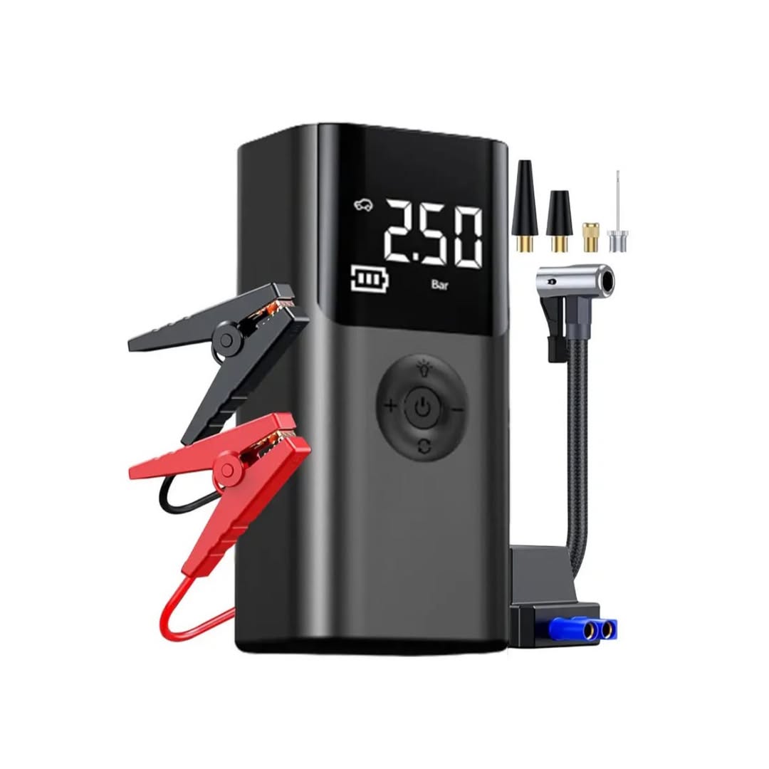 Multi-Function-Jump-Starter-12000mAh-Power-Bank-Tire-Inflator-Flashlight-2