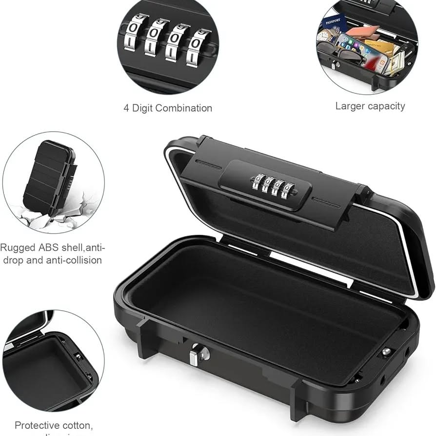 Portable-Safe-Box-Waterproof-Dustproof-Lock-Box-for-EDC-Travel-3