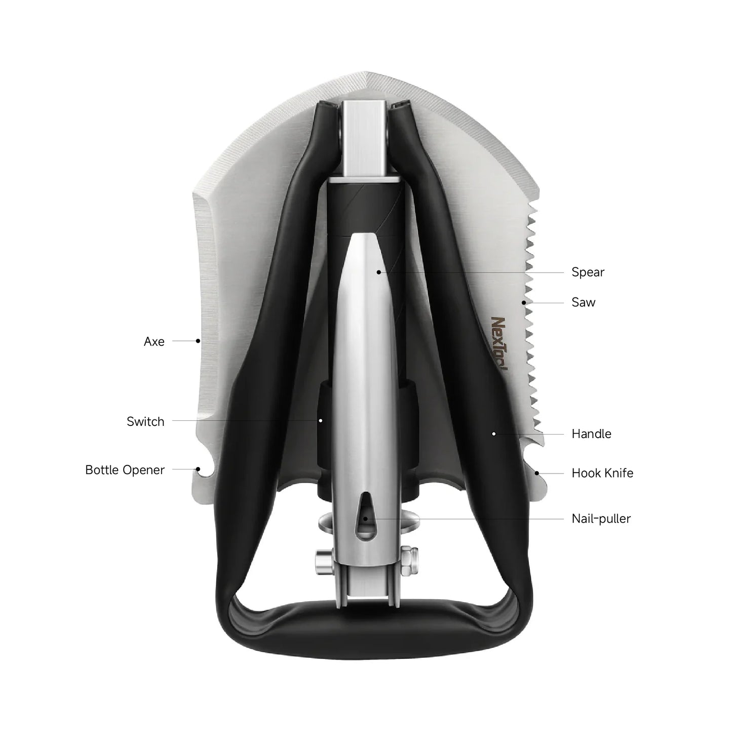 Nextool - Mini Multi-Functional Folding Shovel