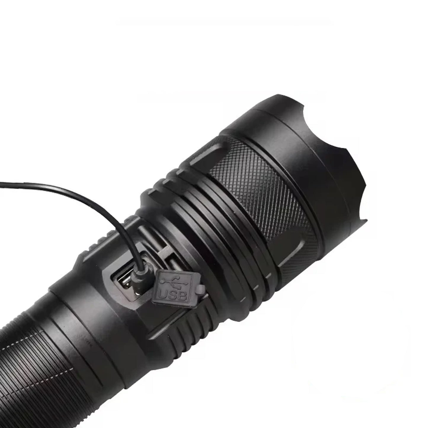 Coba CB X-119 Rechargeable LED Flashlight | Long-Range Outdoor Torch